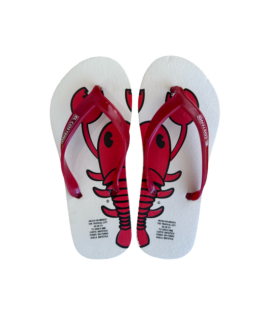 SANDALIAS LANGOSTA ROJA